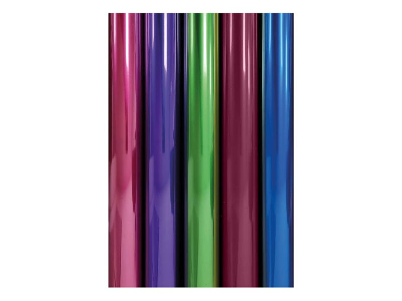 Celofán transparent farbistý - roľa 500x70cm mix farieb