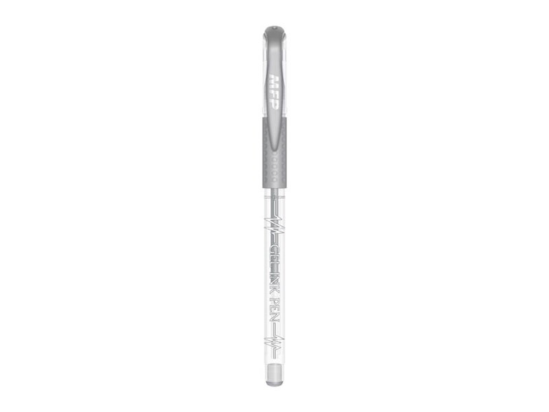 Pero gélové strieborný metalic GM1038- silver
