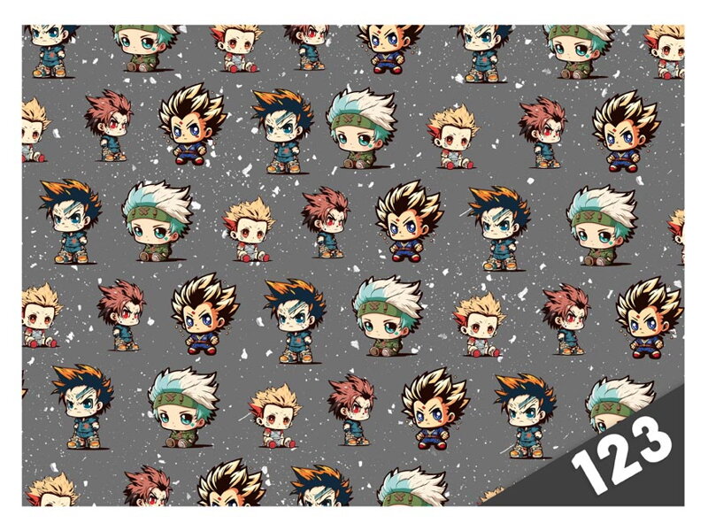 Dosky na číslice MFP Anime Mascots Dosky na číslice MFP Anime Mascots